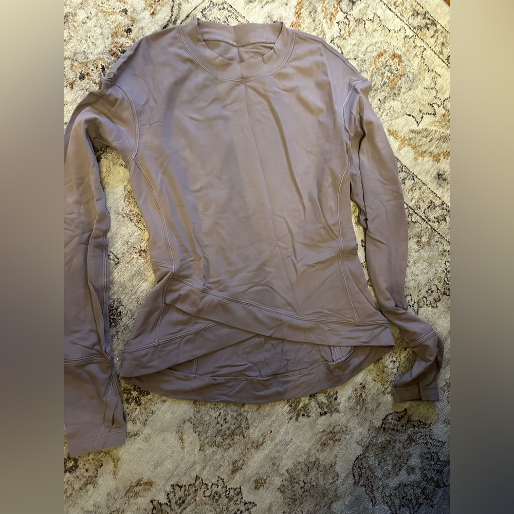 Lululemon longsleeve crossover (at bottom) top